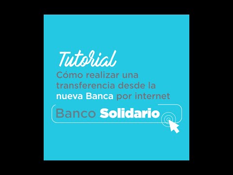 Tutorial: cómo realizar transferencias desde la nueva Banca por internet