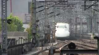 東海道新幹線 700系 (C48編成) 『ひかり 東京』 到着