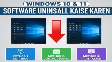 LAPTOP Computer se software kaise delete kare, Laptop me se app delete kaise kare