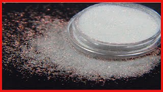 0.2mm Shimmer White Rainbow Nail Glitter Holographic Shining Sugar Nail Glitter Candy Coat Powder screenshot 5