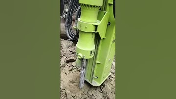 How Rock Drill and Splitter tear through hard rock #excavator