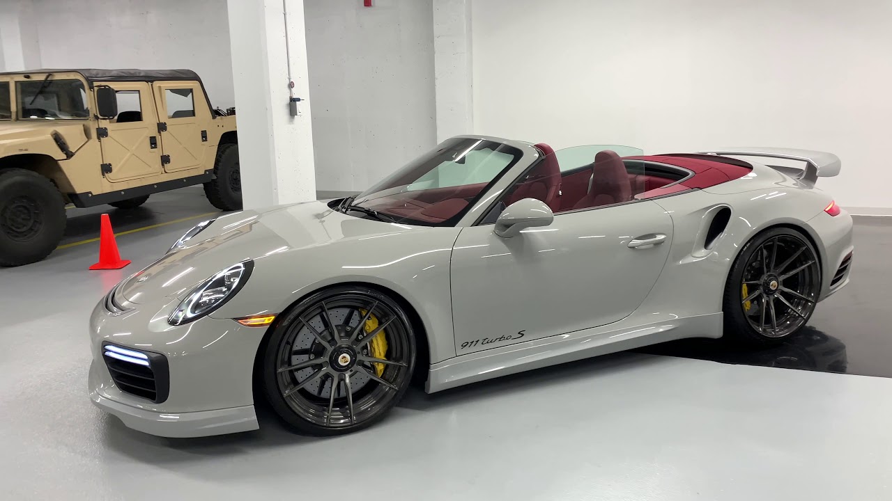 2019 Porsche 911 Turbo S Techart Revs Walkaround