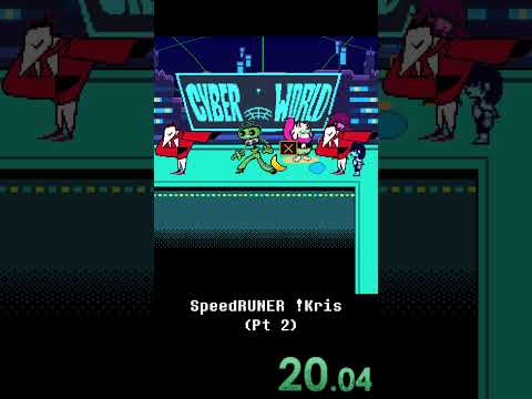 EVERYONE EXCEPT KRIS IS A SPEEDRUNNER PT 2 #deltarune