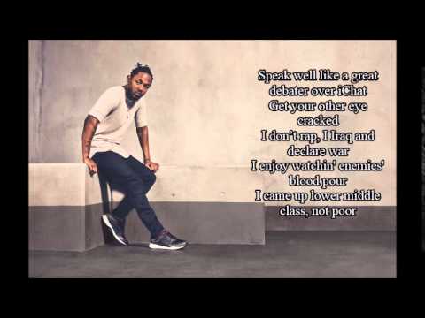 Kendrick Lamar Picture Me Rollin HD Lyrics 