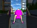 Children play pranks on police officers together😱🤯😂 #sakuraschoolsimulator #rikini #shortvideo