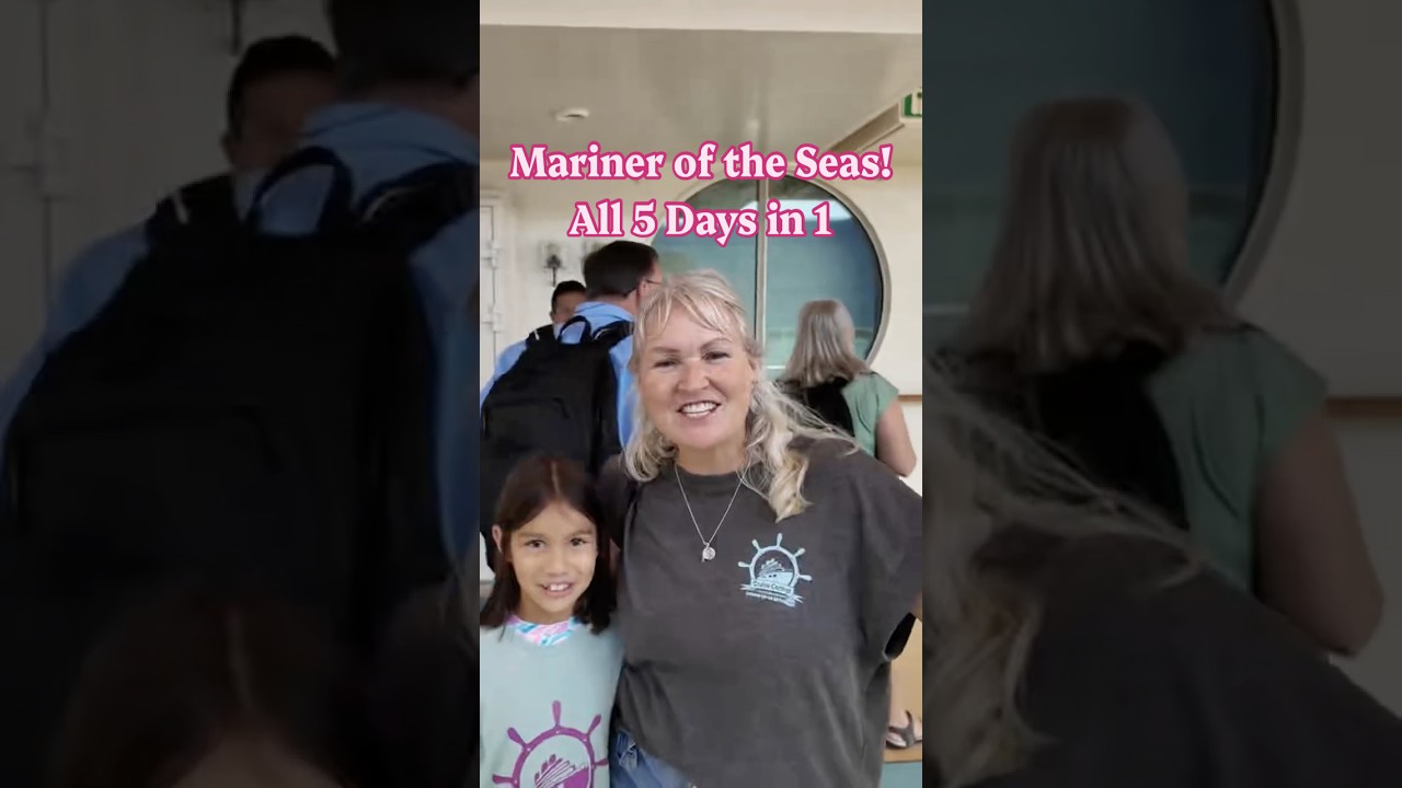 All 5 days in 1 - Full Mariner of the Seas Video!⛴️⛴️🏖️🏖️ #shorts #GoCruiseControl