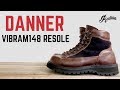 Danner Resole ダナーの純正ソール交換
