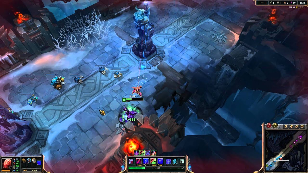 League of Legends 1v1 Vladimir vs. Malzahar WHY does Cleanse not work
