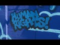 EULEX Compound Wall Turns Into Canvas for Street Art to Promote Human Rights