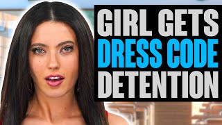 New Student gets DRESS CODE Detention, will she be Suspended? Amazing Ending.