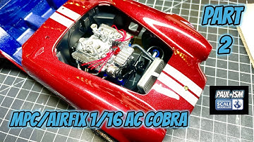 Part 2 - Mpc/Airfix 1/16 AC Cobra Step by Step Video Build