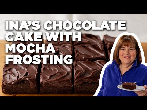 Ina Garten's Chocolate Cake with Mocha Frosting | Barefoot Contessa | Food Network