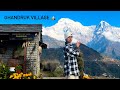 Ghandruk vlog with family gurung village  bhuwan sampang