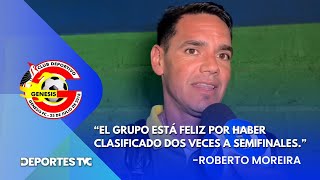 Roberto Moreira reacciona al duelo ante Marathón y manda mensaje a los que subestiman a Génesis