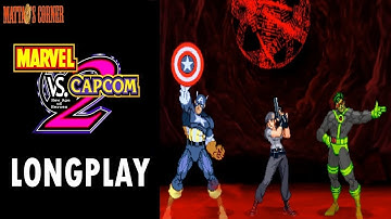 Jill and the Boys || Marvel vs Capcom 2 ARCADE MODE (no commentary)