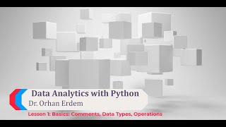 1. Basics: Comments, Operators, and Data Types Profile