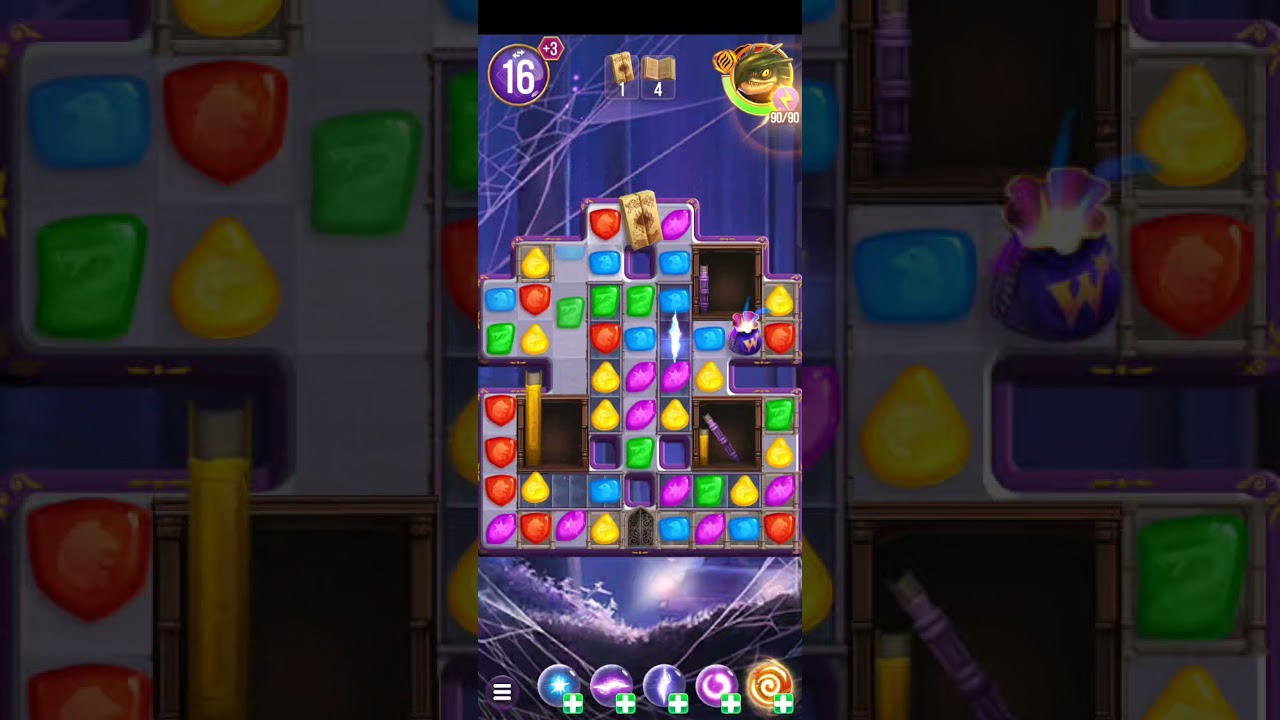 Harry Potter: Puzzles & Spells level 1745 no boosters