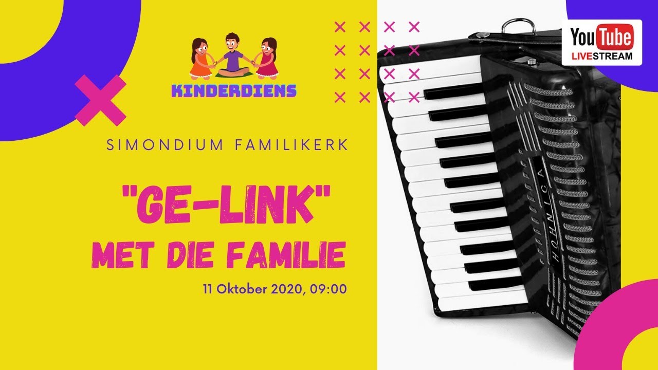 Kinderdiens - 11 Oktober 2020