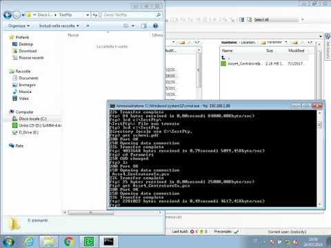 FTP File Share with PACDRIVE LMC Controller - YouTube