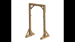 Shibari or Adult Bondage Suspension Seen in 3D Video, Instructional Plan for Building It