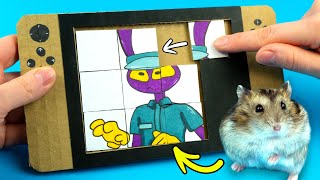 Drawing new boss Staff Jax Cardboard Puzzle Game ❤️ The Amazing Digital Circus by HAMSTERS SHOW 563 views 10 days ago 3 minutes, 5 seconds