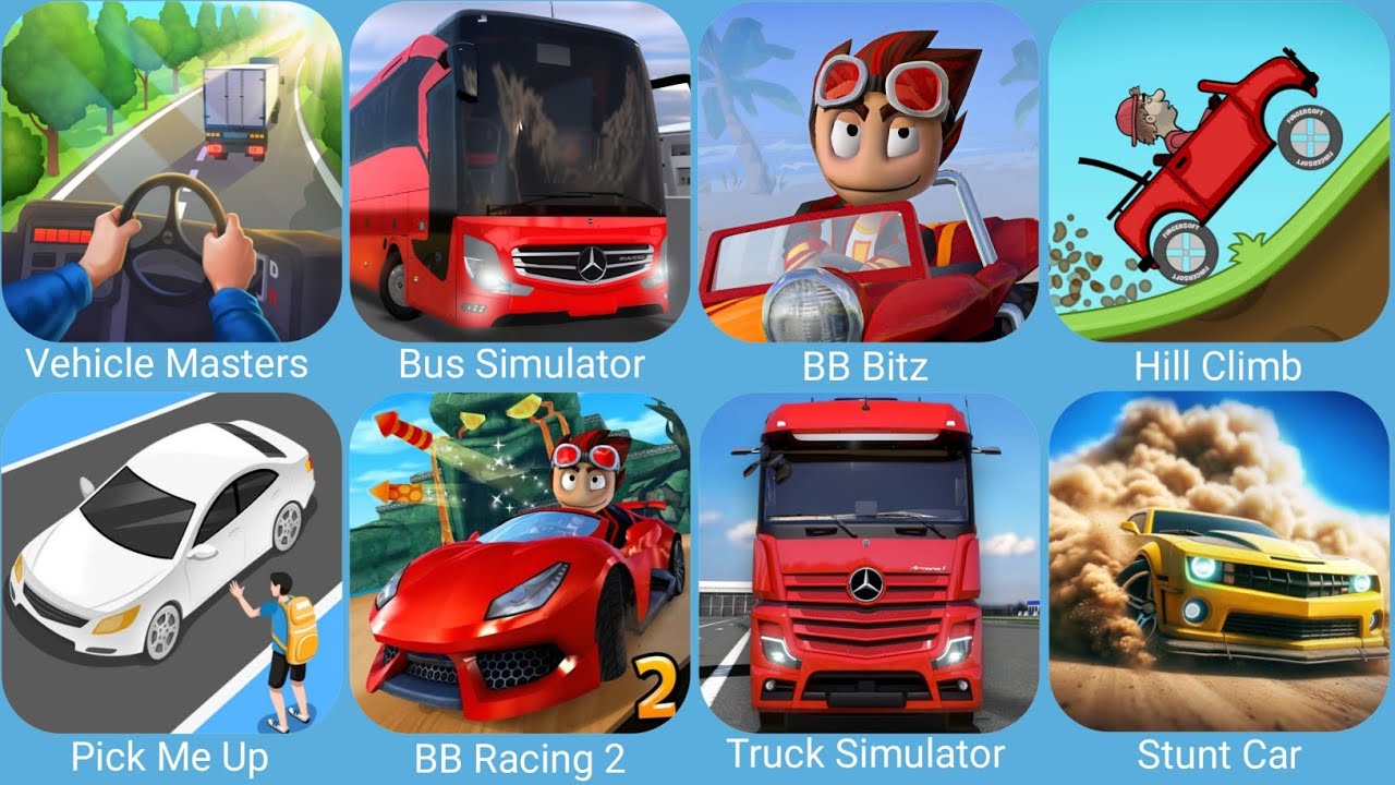 Vehicle Masters,Bus Simulator Ultimate,Beach Buggy Bitz,Hill Climb ...