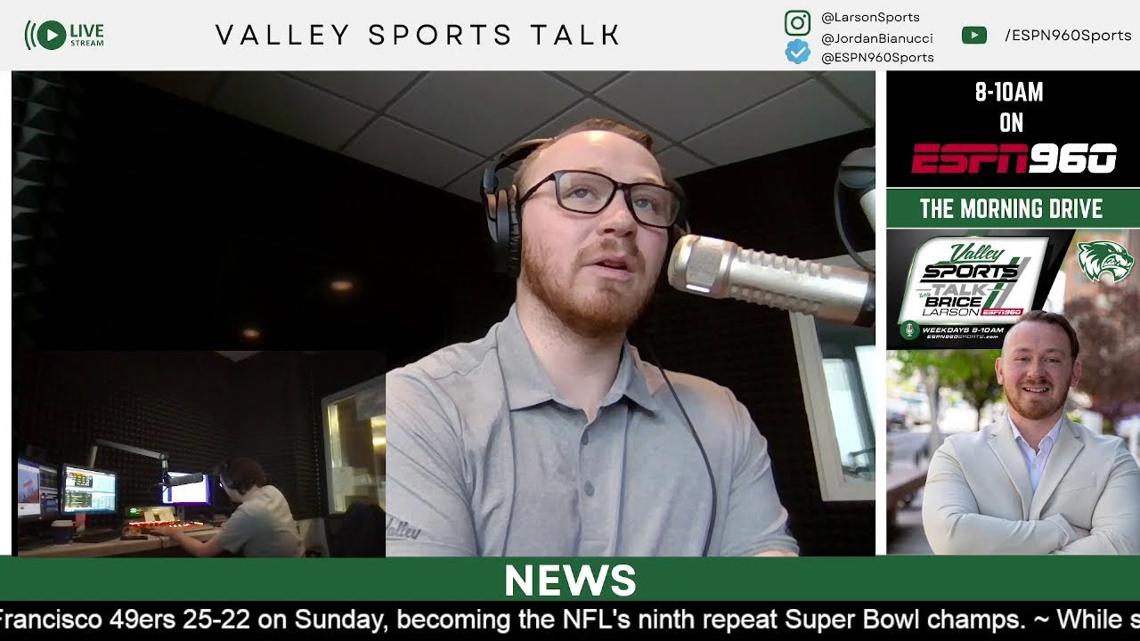 2-12-24 - Valley Sports Talk with Brice Larson - ESPN 960