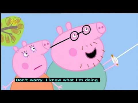Peppa Pig (Series 1) - Flying a Kite (with subtitles)