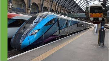 TPE Class 802 departs Kings Cross