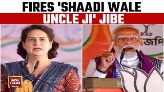 Priyanka Gandhi Vadra's 'gyani uncle' jibe at PM Modi at Gujarat rally | India Today News