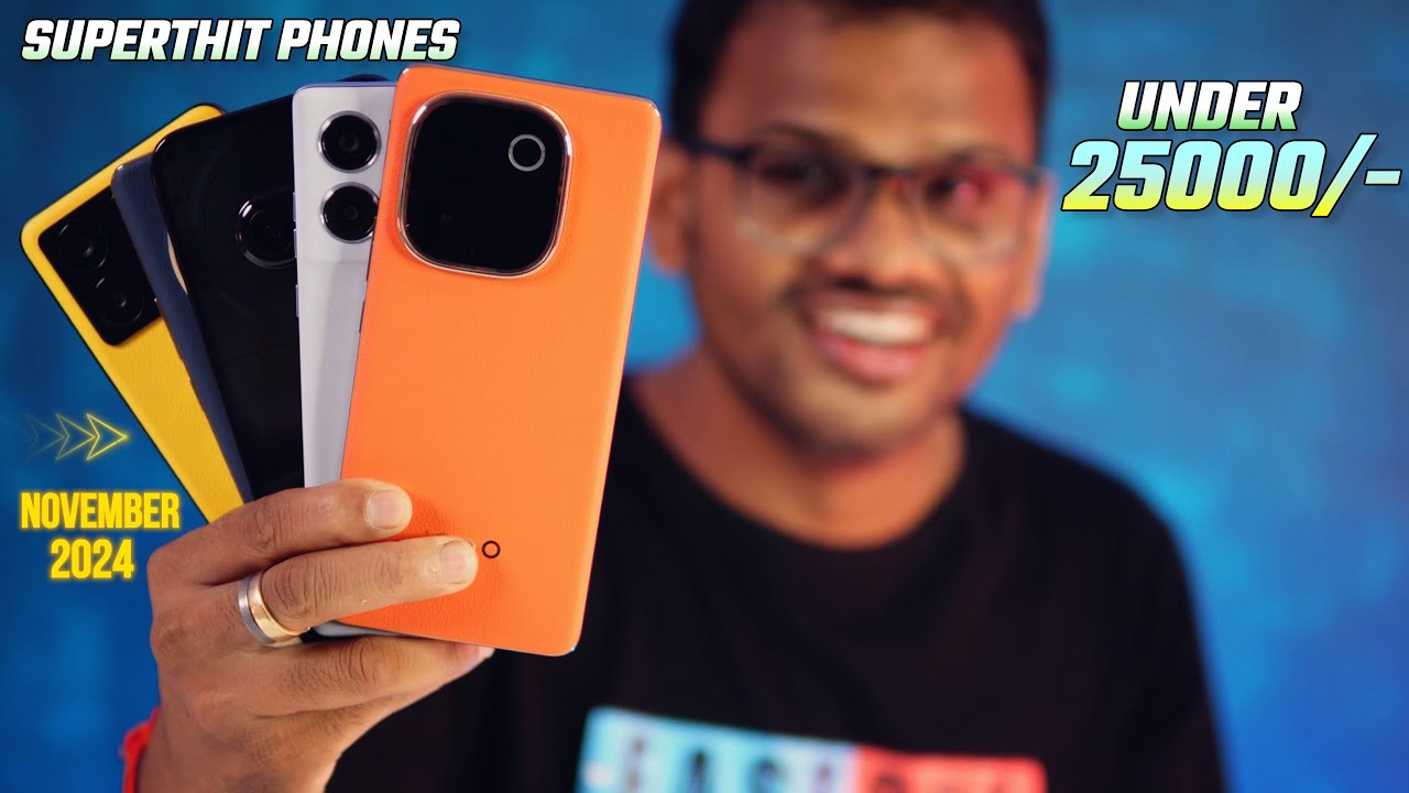 TOP 5 Best 5G Phones Under 25000 in November 2024 l Best Mobile Under ...