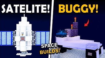 Minecraft: 5+ Space BUILD Hacks & Ideas!