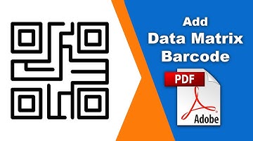 How to add a data matrix barcode field to a pdf (Prepare Form) using Adobe Acrobat Pro DC