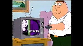 FOX - Family Guy / Ally McBeal crossover promo (2000)