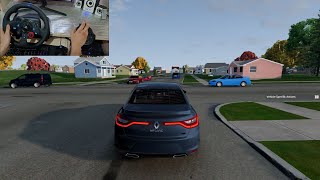 2020 Renault Megane 4  1.5 DCİ - Beamng Drive l LOGITECH G29 Gameplay screenshot 1