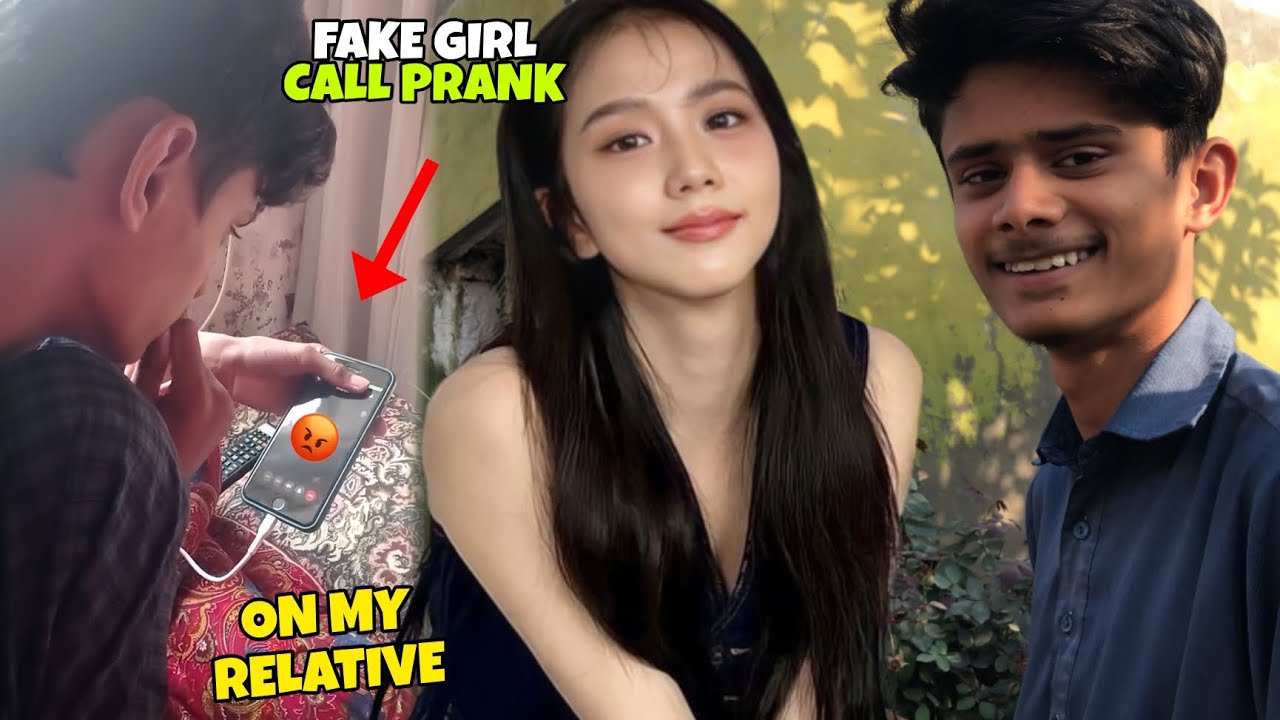 Fake Girl Call Prank on My Relative 😱📱 | Reaction Gone Wrong! 😂🔥