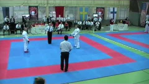 Kimura Shukokai Karate EM 2009 - Final Kumite Men