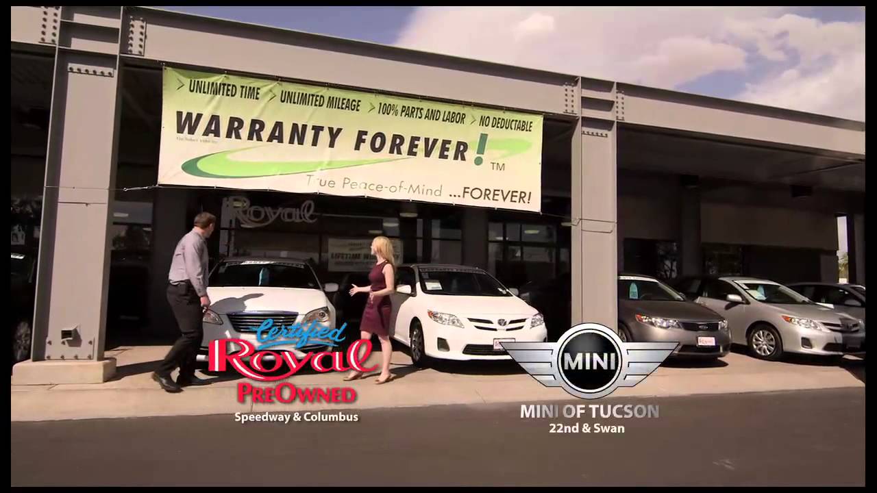 Royal Automotive "Warranty Forever" commercial YouTube