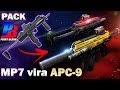 Point Blank PACK MP7 vira APC 9 e SOM (Silver, Normal e GOLD) sem scope (LEIA A DESCRIÇÃO)