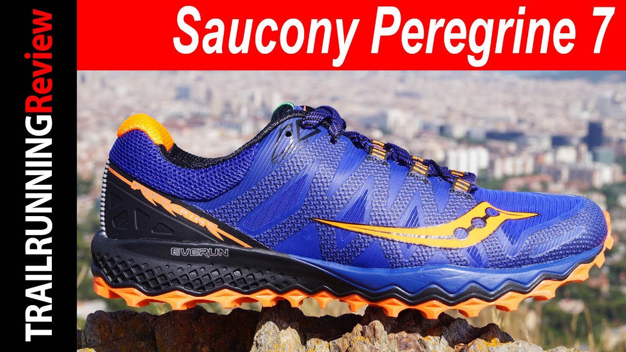 saucony peregrine 7 trail-running shoes - women's