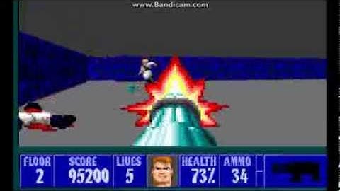 Wolfenstein 3D 2 (Custom Level Mod) - Episode 1 Floor 2