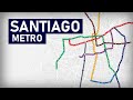 Santiago Metro Expansion 1975-2030