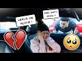 CRYING IN THE CAR WITH THE DOORS LOCKED! *PRANK ON BOYFRIEND*