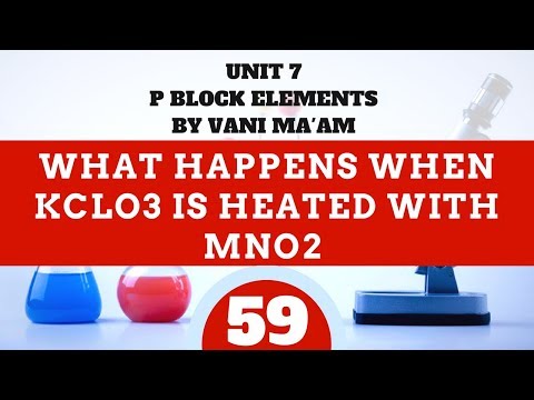 فيديو: ماذا يحدث عند تسخين MnO2؟