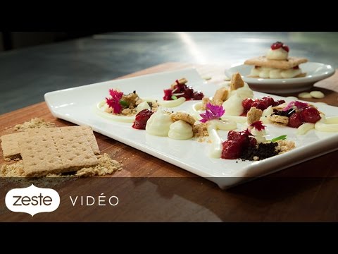 Vidéo: Comment Faire Une Tarte Aux Canneberges Avec Une Crème Au Chocolat Blanc