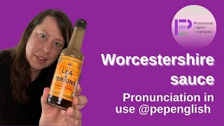 How Do You Pronounce Worcestershire Sauce Short Video English Pronunciation Shorts Youtube