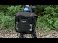 Rhinowalk Motorcycle Side Bag Waterproof 35L 20L Quick Release Bike