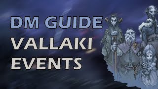 Curse of Strahd: DMs Guide- Chapter 5 Vallaki Special Events