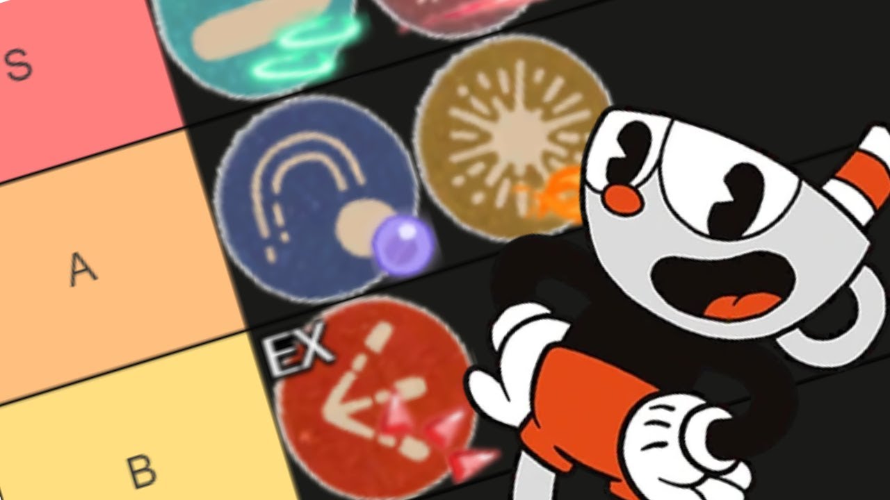 Ranking Every Cuphead Weapon YouTube