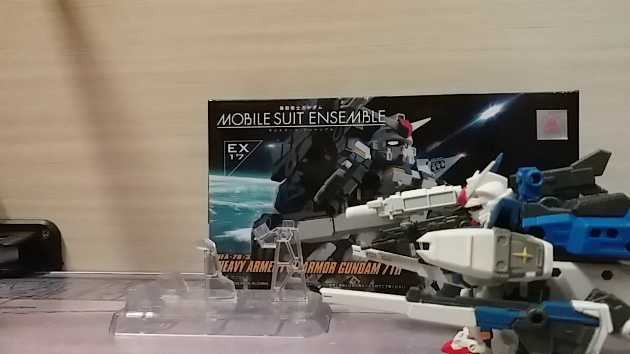 Mobile suit ensemble EX17 重裝FA高達7號機 - YouTube